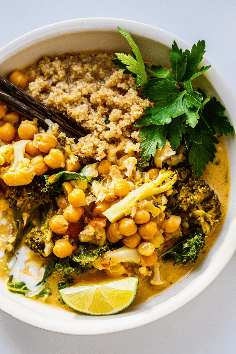 Cauliflower And Chickpea Buddha Bowl Recipe: A Plant-Based Dinner