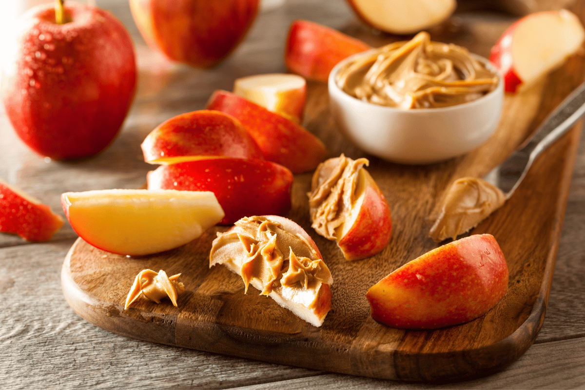 Apple Slices With Almond Butter Recipe