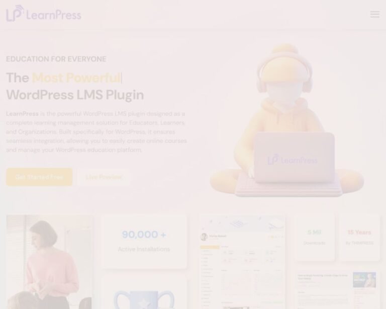 LearnPress Online Course Platform